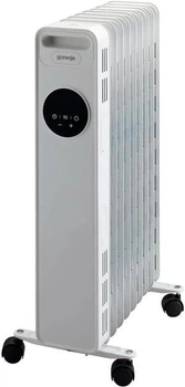 Масляний радіатор Gorenje OR2000E 2000 Вт білий