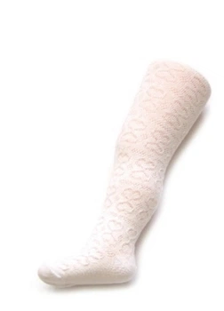 Колготки трикотаж ажурные для девочки Be Snazzy RA-07-3 080-86 см (9-18 months) Белый