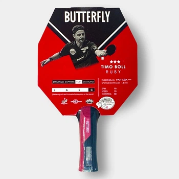 Ракетка для настільного тенісу Butterfly TIMO BOLL RUBY 85029
