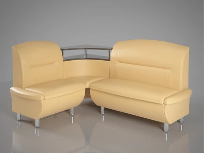 Кухонний куточок Смузи 1600x1250х600хН850 бежевий