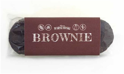 Baton bezglutenowy Baton Warszawski Brownie 50 g (5906395341290)