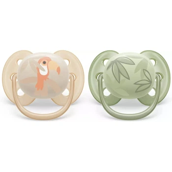 Пустышка Philips AVENT Ultra Soft ультрам'яка 0-6 міс. 2 шт (SCF091/07)