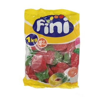 Фруктовый жевательный мармелад Fini Гигантская клубника кислая 1 кг