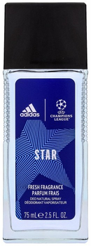 Дезодорант-спрей Adidas Star UEFA 75 мл (3616304693694)