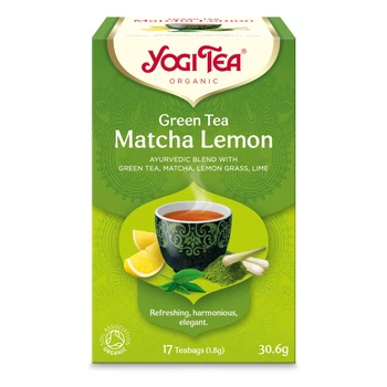 Зеленый чай Матча YOGI TEA с лимоном, 30.6г (17 шт)