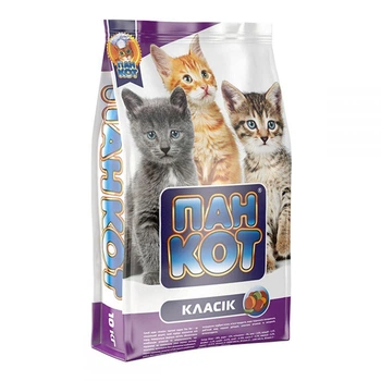 Сухий корм для котів Пан-Кіт Класік, 10 кг