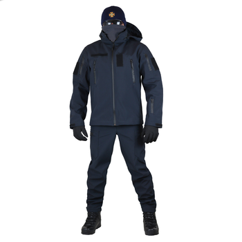 Куртка тактична чловіча GPK Tactical Soft shell 54р Синя