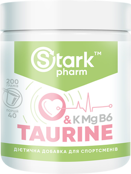 Таурин Stark Pharm Taurine + KMgB6 200г