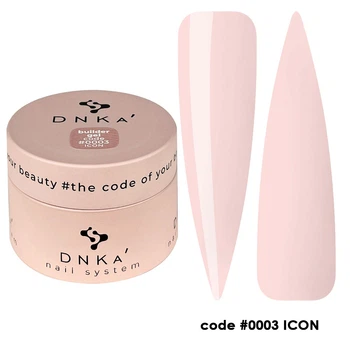 Гель для нарощування нігтів DNKa Builder Gel №03 Icon рожевий 30 мл