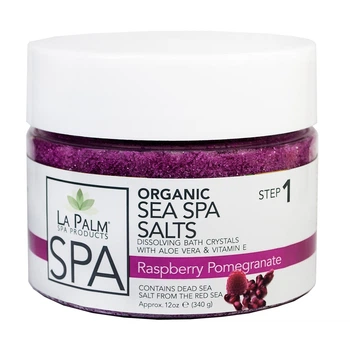 Соль для рук и ног La Palm Sea Spa Salts Raspberry Pomegranate с морскими минералами 355 мл