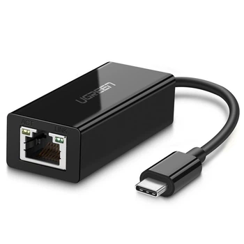 Проводной сетевой адаптер Ugreen USB C - RJ45 Gigabit USB-C Ethernet Adapter ‎Grey (YM965)