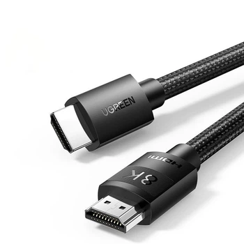 Кабель HDMI надшвидкісний 8K/60Гц Ugreen 48 Гбіт/з плетений HDR Dolby Vision HDR10 2.1 2м (YM1384)