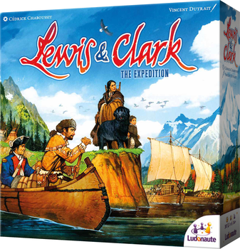 Gra planszowa Rebel Lewis i Clark: The Expedition (3770002176221)