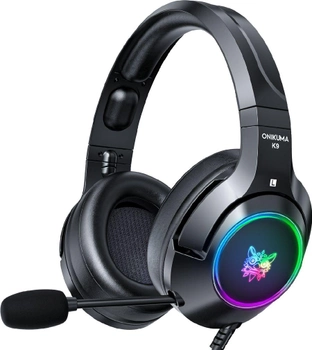 Słuchawki Onikuma K9 RGB Black (ON-K9_CAT/BK)