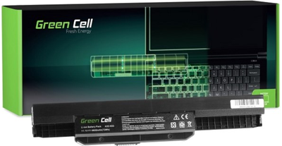 Акумулятор Green Cell для ноутбуків Asus A32-K53 11.1V 6600mAh (AS05)