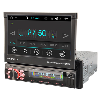 Автомагнітола 1 DIN CML-PLAY 7188A, Android 9.0, 2/16Gb, 7" c висувним сенсорним дисплеєм, GPS, BT, Wi-Fi