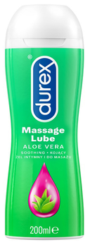 Żel intymny i do masażu Durex Aloe Vera kojący 200 ml (5038483382561)