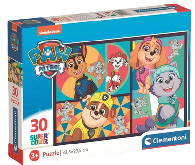 Puzzle Clementoni Super Kolor Psi Patrol 30 elementów (8005125202751)