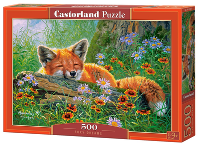 Puzzle Castorland Lis spiący 500 elementów (5904438053872)