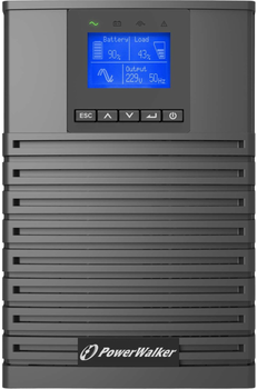 Джерело безперебійного живлення PowerWalker VFI ICT IoT 1000VA (1000W) Black (VFI 1000 ICT IOT PF1)