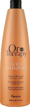 Шампунь увлажняющий с микрочастицами золота Fanola Oro Therapy Shampoo Oro Puro 1000 мл