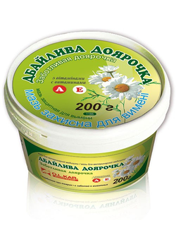 Мазь Дбайлива доярочка O.L.KAR. для сельскохозяйственных животных банка 200 г