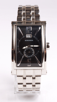 Наручные часы Romanson TM8901UM-OM Черный/Серебристый Нержавеющая сталь