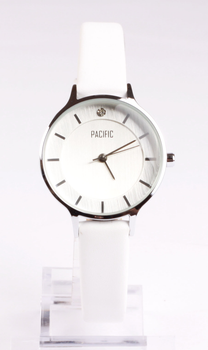 Наручные часы Pacific X3010 Серебристый/Белый Кварцевый механизм