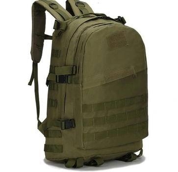 Рюкзак військово-туристичний ранець сумка на плечі для виживання Олива 40 л (Alop) 60480320