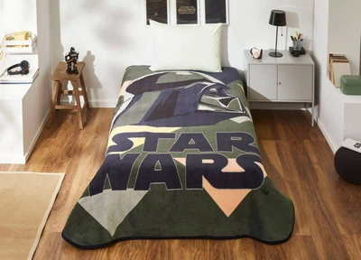 Покрывало-плед TAC Disney Star Wars Evergreen 160×220 см
