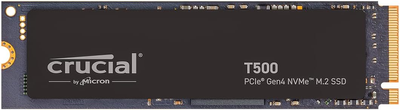 SSD диск T500 500ГБ M.2 2280 NVMe PCIe 4.0 x4 3D NAND TLC (CT500T500SSD8)