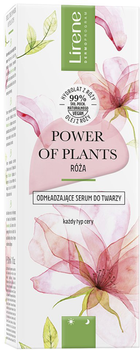 Serum do twarzy Lirene Power of Plants odmładzające Róża 30 ml (5900717077324)