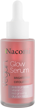 Serum Nacomi Vegan Glow Serum rozjaśniająco złuszczające 40 ml (5902539710472)