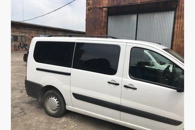 Рейлинги DDTS для Peugeot Expert/Citroen Jumpy/Fiat Scudo 07- коротк.база/Черный/Abs, (DDCNR211)