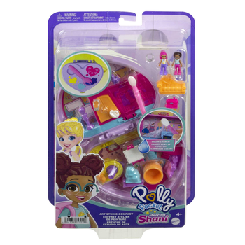 Ігровий набір арт-студії Mattel Polly Pocket Starring Shani (194735057016)