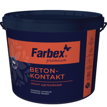 Грунт адгезионный Farbex Бетон-контакт (1.4кг)