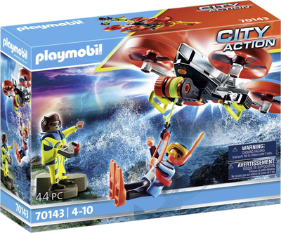 Ігровий набір Playmobil Diver Rescue with Drone (4008789701435)