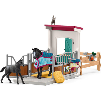 Ігровий набір Schleich Horse Club Stable with Mare and Foal (4059433654034)