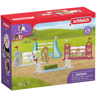 Zestaw do zabawy Schleich Horse Club Horse Obstacle Course Accessories (4059433652191)