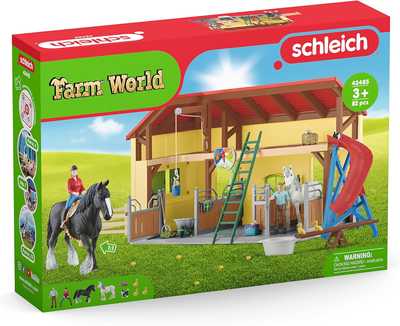 Zestaw do zabawy Schleich Farm World Stajnia dla koni (4055744029912)