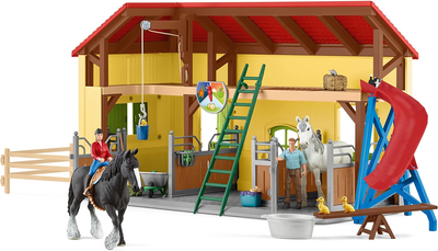 Zestaw do zabawy Schleich Farm World Stajnia dla koni (4055744029912)