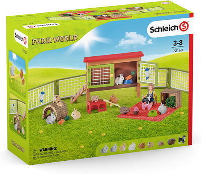 Ігровий набір Schleich Farm World Picknick met Kleine Huisdieren 72160 (4059433400952)