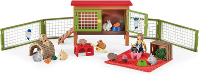 Zestaw zabawkowy Schleich Farm World Piknik z Małymi Zwierzętami 72160 (4059433400952)