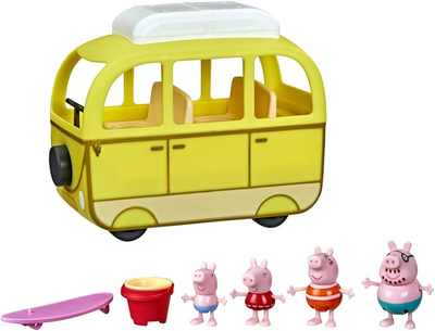 Zestaw do zabawy Hasbro Peppa Pig Peppas Beach Campervan Playset (5010994159863)
