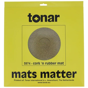 Мат для вінілового програвача Tonar Cork-Rubber Mat art.5974 (art.232283)