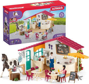 Ігровий набір Schleich Horse Club Rider Cafe Horse Club (4059433522814)