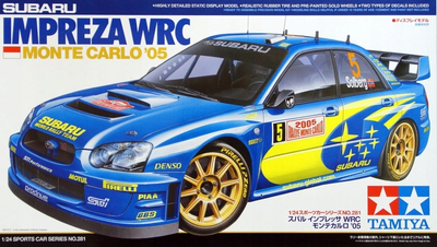 Model do sklejania Tamiya Subaru Impreza WRC Solberg 1:24 (4950344992669)