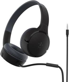 Słuchawki Belkin Soundform Mini Wired Black (AUD004btBK)