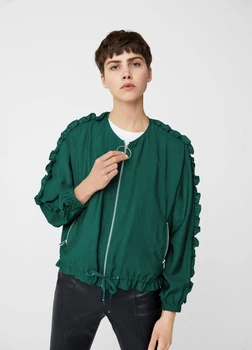 Куртка Mango XS/S Зеленый 13073036_15