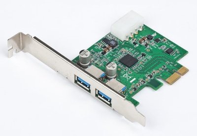 Контроллер PCI-E x1 - 2 x USB 3.0, Gembird, чипсет NEC D720200F1 (UPC-30-2P)